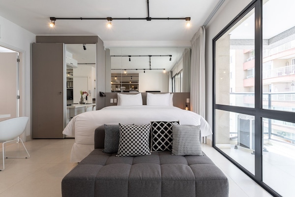 Elite Studio | Iron/ironing board, free WiFi, bed sheets, wheelchair access