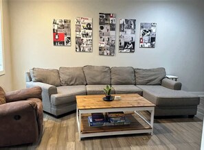 House, Multiple Beds, Kitchen | Living area