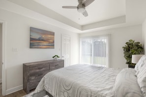 House, Multiple Beds, Kitchen, Garden View | View from room