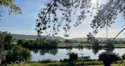 Gîte Seine & NatureChalet atypique avec vue imprenable sur la Seine