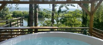 Gîte Seine & Nature Chalet Atypique Avec vue Imprenable sur la Seine