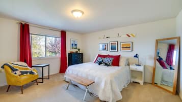 Casa (1 Bedroom) | 1 quarto, ferros/tábuas de passar roupa, roupa de cama