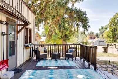 Private Deck & Yard: Pet-friendly Craig Townhome!