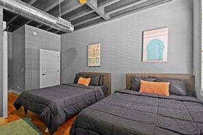 1 habitación, tabla de planchar con plancha, wifi y ropa de cama