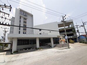 Façade de l’hébergement