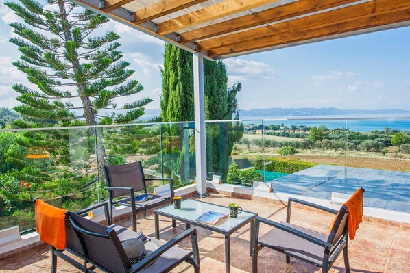 Terrace/patio - Villa Argaka Vista (Argaka)