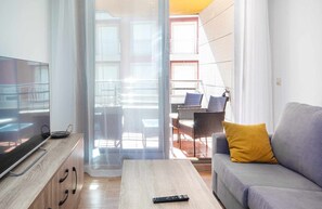 Living area - AG Mar do Barbanza I, beach at 150m for 6 guest (Boiro)