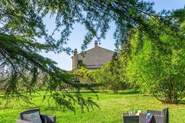 Overnattingsstedets uteområder