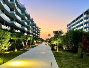 Overnattingsstedets uteområder