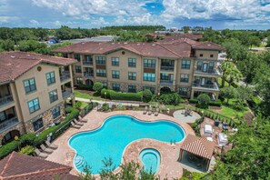 Pool - Serene condo with a balcony & a washer/dryer plus pools, gym, & game room (Davenport)