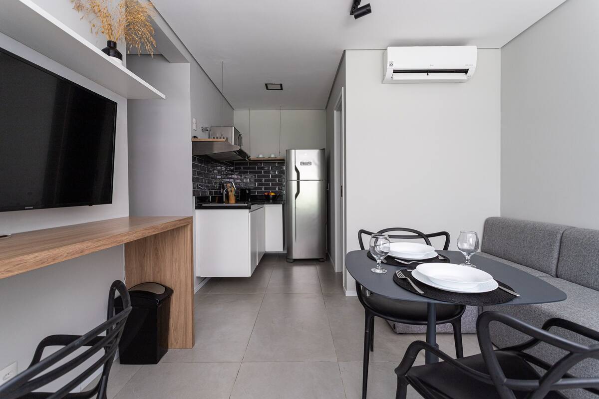 City Studio | Living area | 32-inch Smart TV with digital channels