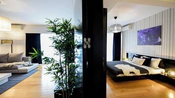 1 habitación, escritorio, tabla de planchar con plancha y wifi