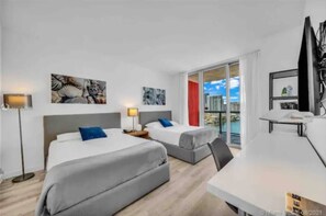 1 bedroom, desk, iron/ironing board, WiFi