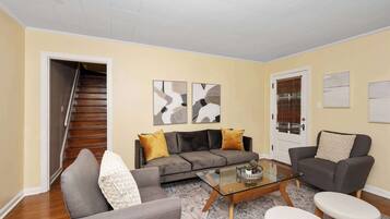 House, Multiple Beds, Kitchen | Living area | TV