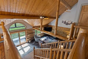 Fireplace - Lazy Elk Lodge, Gorgeous Updated Cabin just outside of Spearfish (North Lawrence)