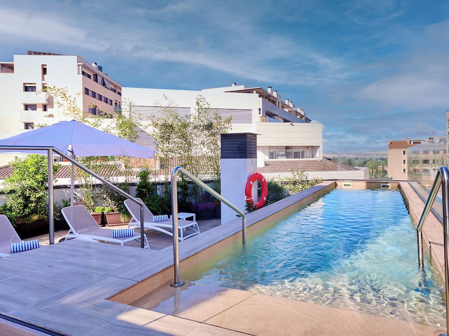 Seasonal outdoor pool