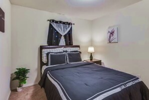 3 dormitorios, tabla de planchar con plancha, wifi y ropa de cama