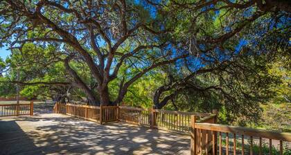 Utopia River Retreat is a secluded paradise nestled along the Sabinal River in the Texas Hill Country.