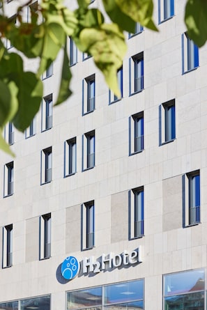 Fassade der Unterkunft