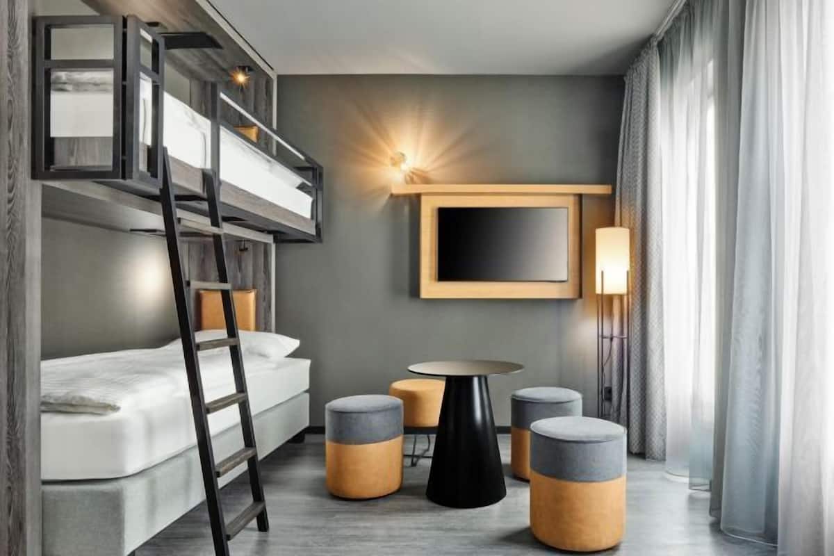 1 chambre, literie hypoallergĂ©nique, systĂšme dâinsonorisation