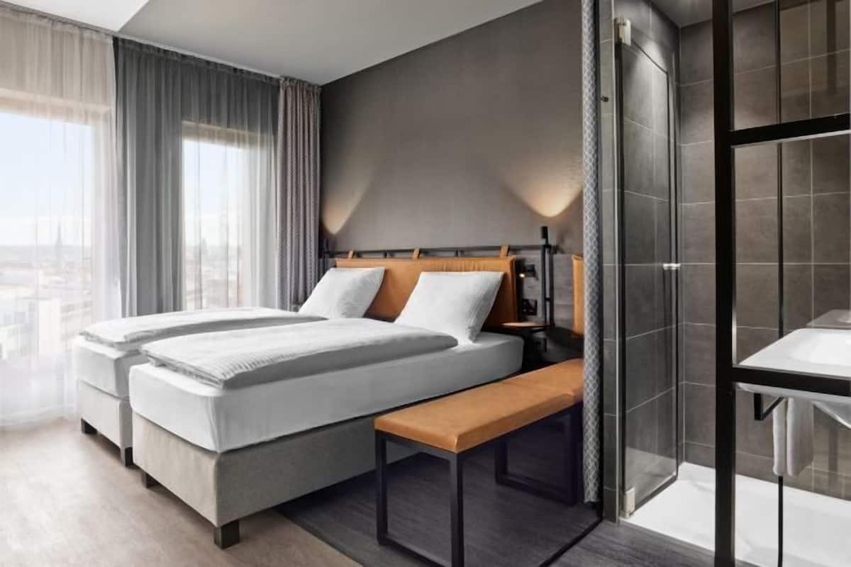 1 chambre, literie hypoallergĂ©nique, systĂšme dâinsonorisation