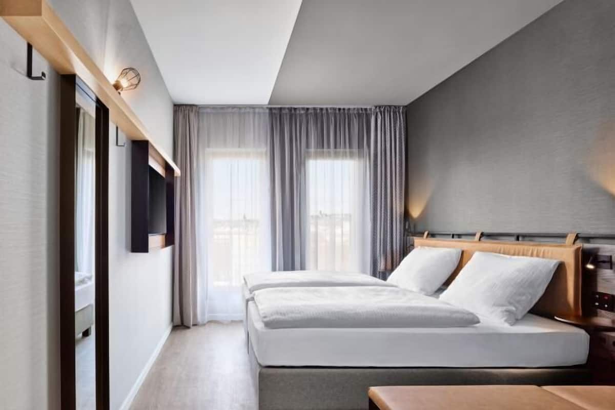 1 chambre, literie hypoallergĂ©nique, systĂšme dâinsonorisation