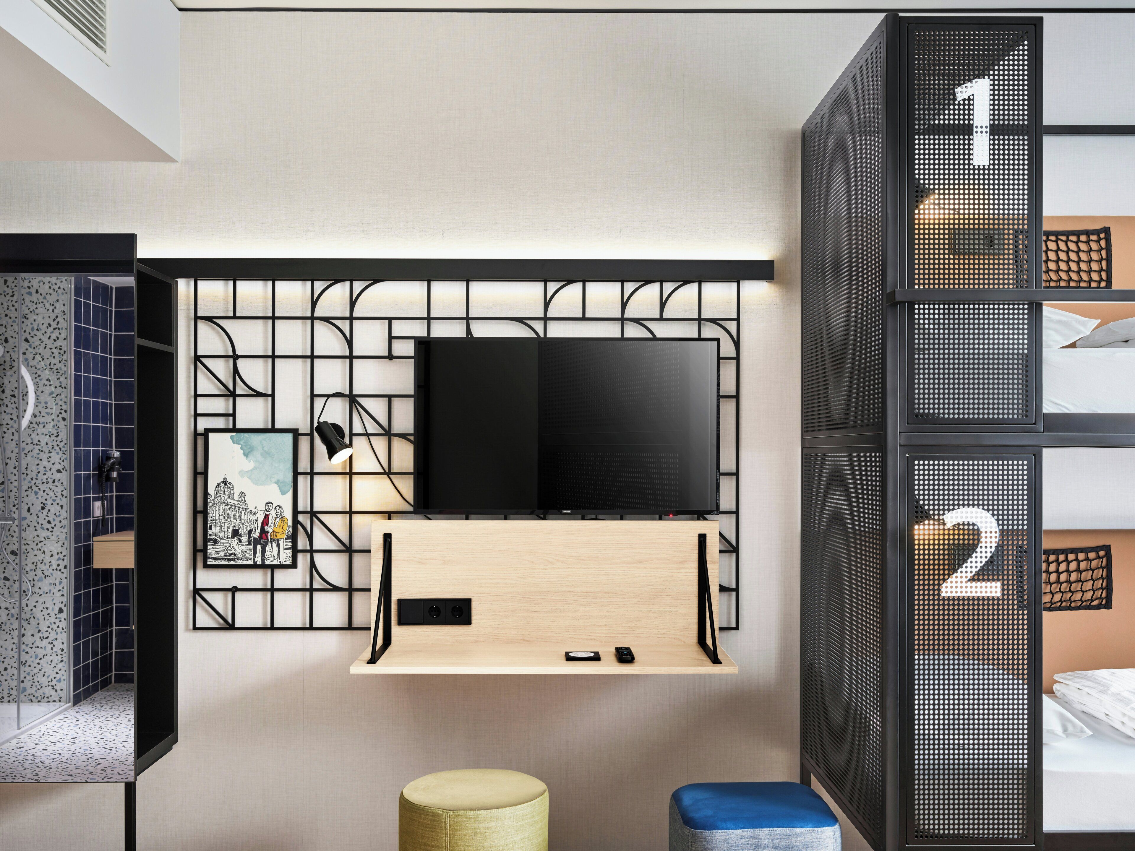 Habitación cuádruple estándar, 1 habitación (Multi-bed room) | Ropa de cama hipoalergénica, wifi gratis y ropa de cama 