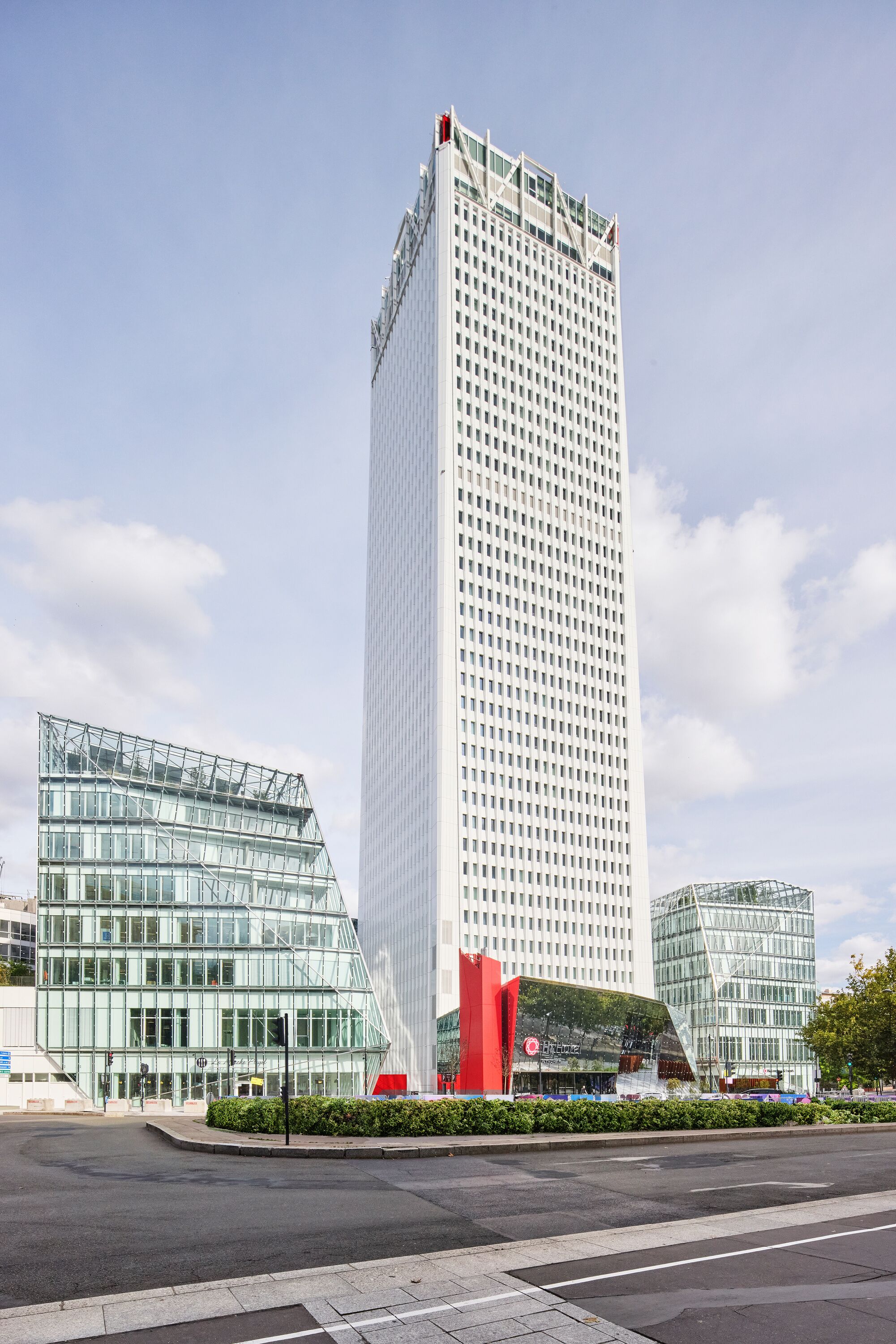 Façade de l’hébergement