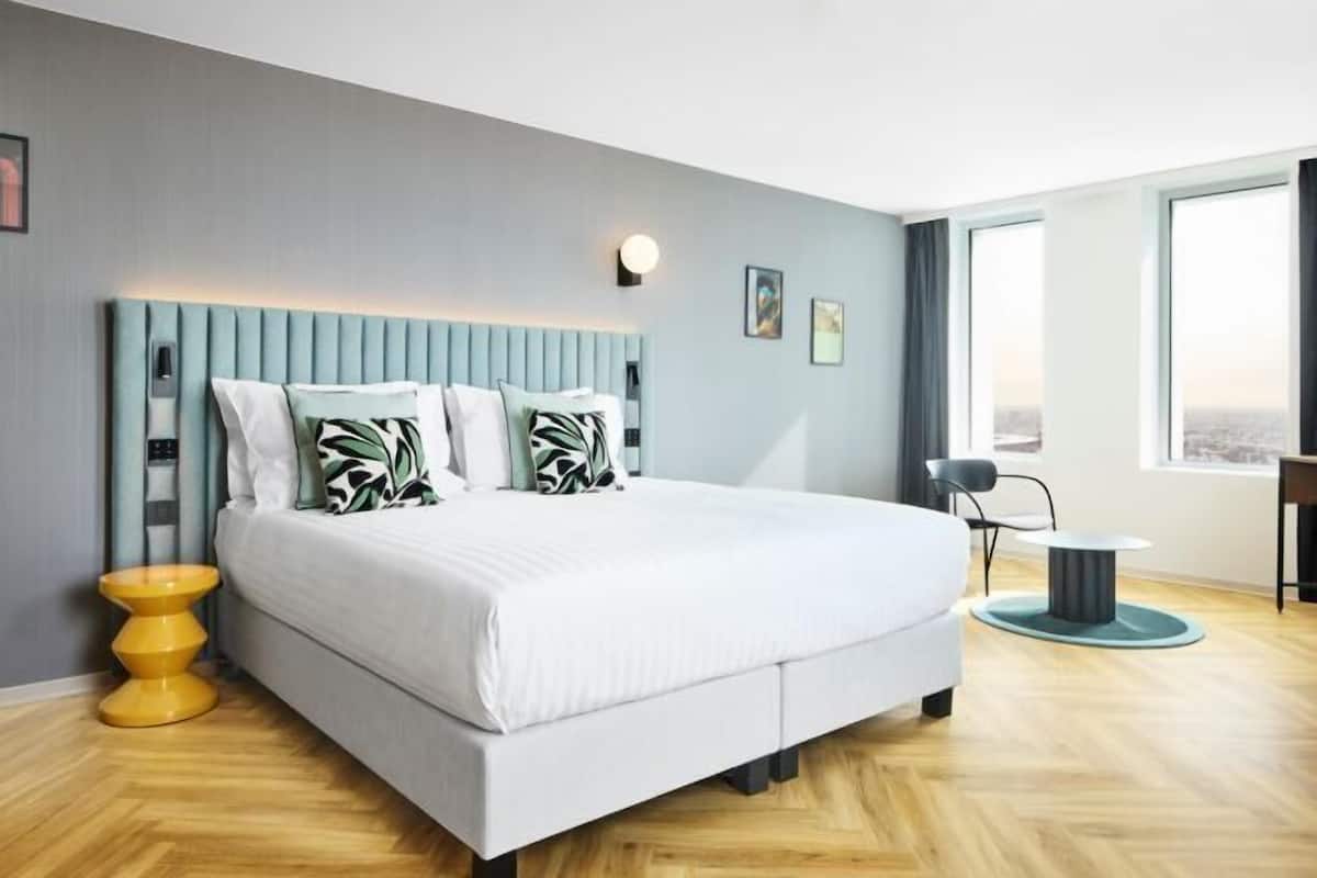 1 chambre, bureau, rideaux occultants, chambres insonorisées