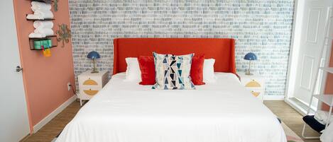 Wi-Fi de cortesia, roupa de cama