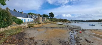Jolie Maison de Vacances à 100 m de la Ria, Entre Saint Cado et la Barre D'etel