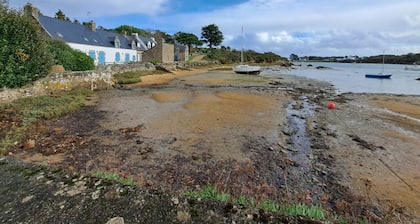 Jolie Maison de Vacances à 100 m de la Ria, Entre Saint Cado et la Barre D'etel