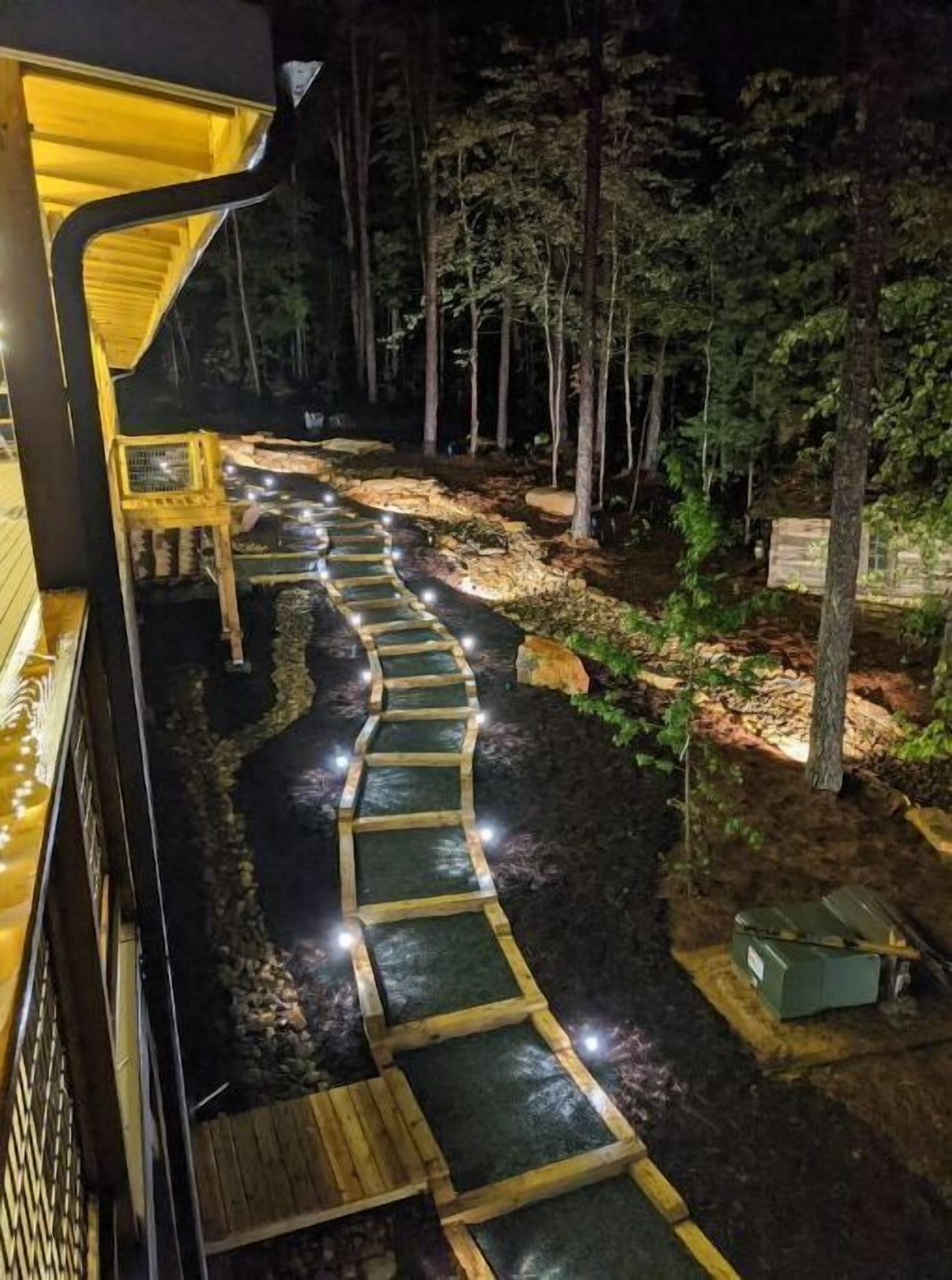 المنطقة المحيطة بالمنشأة