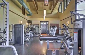 Fitness facility - The Sunrise Retreat at Arrowhead Lake - your private lakefront oasis (Pocono Lake)