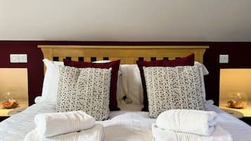 2 makuuhuonetta, silitysrauta/-lauta, vauvan matkasänky, ilmainen Wi-Fi