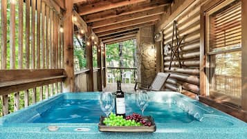 Kabin, Beberapa Tempat Tidur, hot tub | Halaman properti