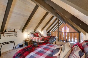 1 chambre, bureau, accès Internet, draps fournis