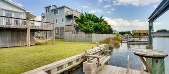 Frisco Coastal Paradise w/ Boat Dock & Water Views