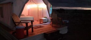 Property grounds - Camping on Route 66 near our Crystal Mountain
(Apache County)