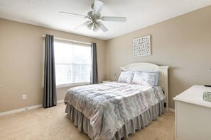 Iron/ironing board, travel cot, free WiFi, bed sheets