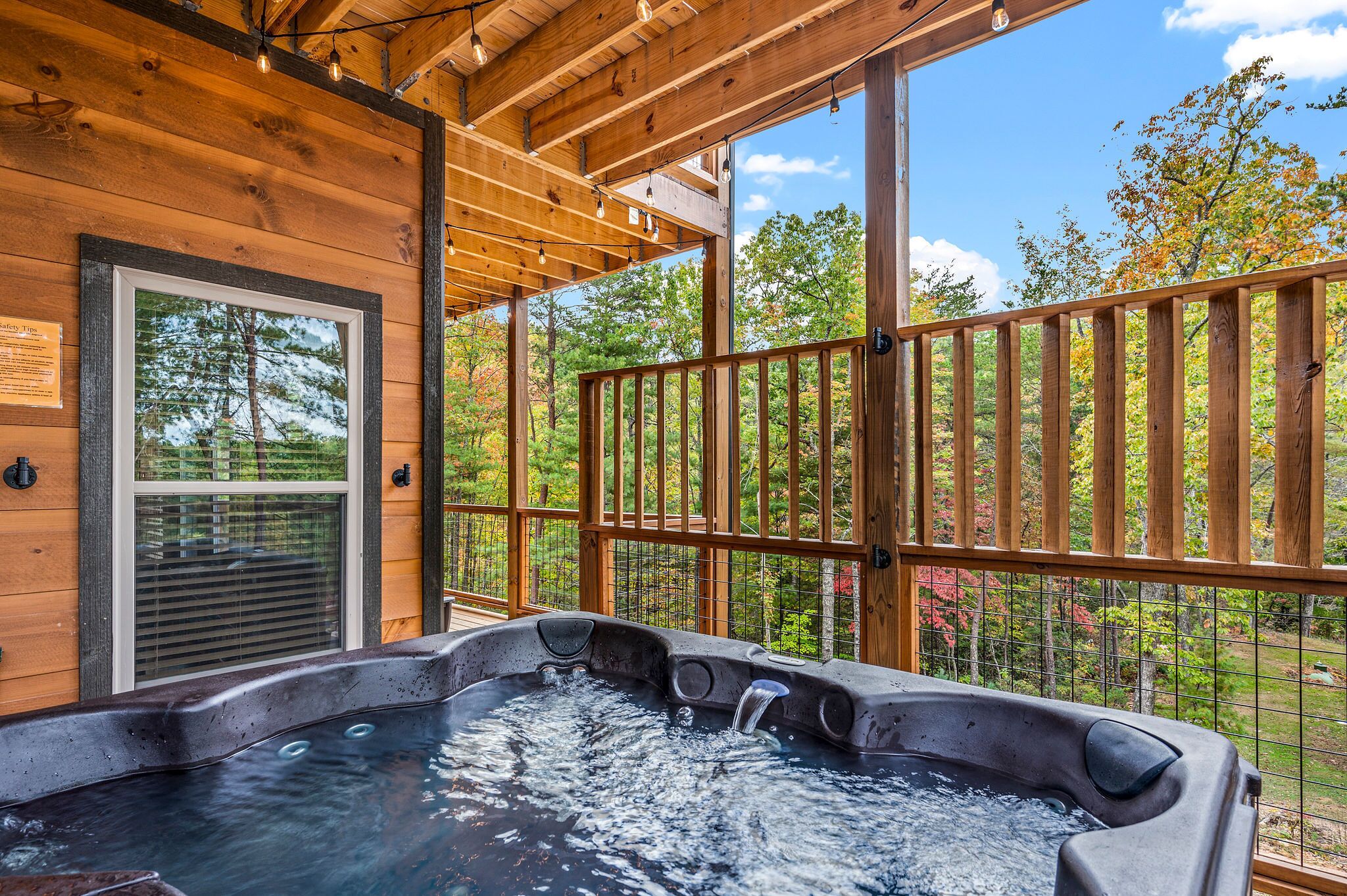 Bain à remous extérieur