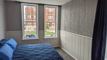 2 habitaciones, tabla de planchar con plancha y wifi gratis