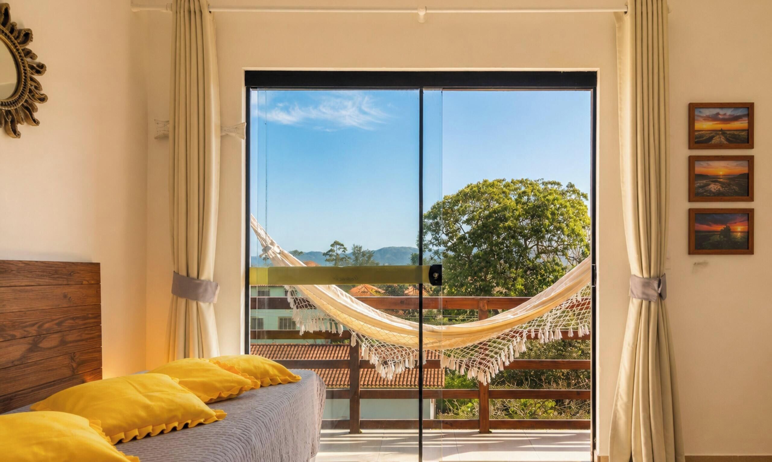 Flat 5|6 - Lugar ao Sol - Flats c/ Cozinha no Rosa | 1 bedroom, Egyptian cotton sheets, premium bedding, desk