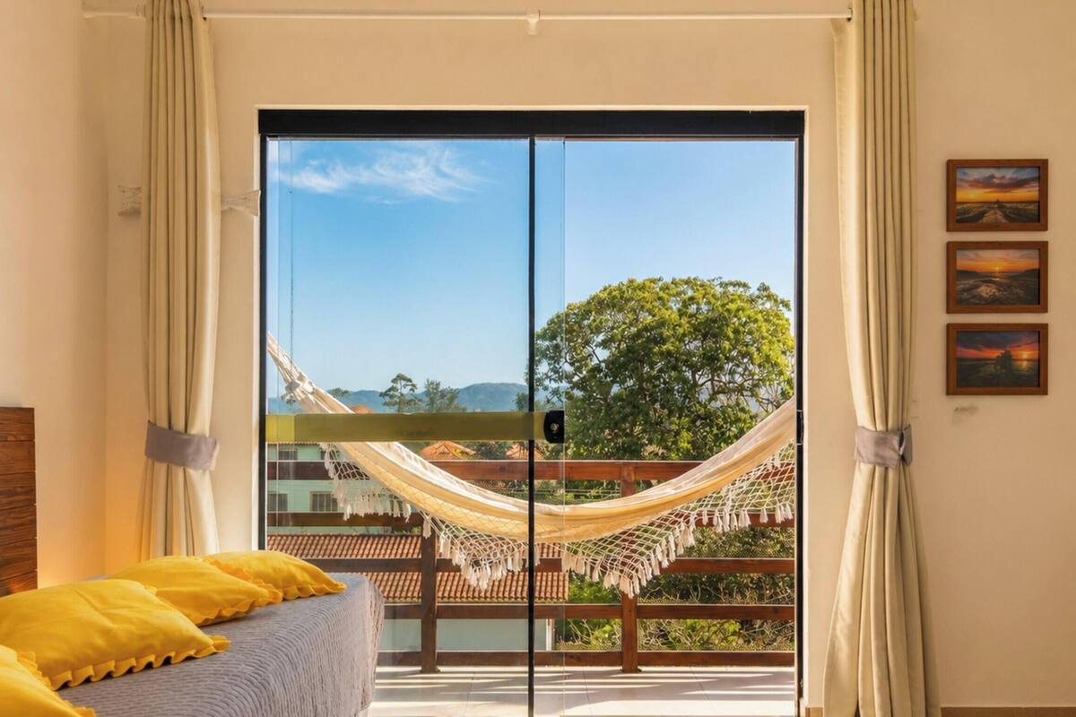 Flat 5|6 - Lugar ao Sol - Flats c/ Cozinha no Rosa | 1 bedroom, Egyptian cotton sheets, premium bedding, desk