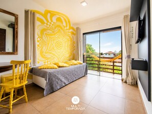 Flat 3|4 - Lugar ao Sol - Flats c/ Cozinha no Rosa | 1 bedroom, Egyptian cotton sheets, premium bedding - Lugar ao Sol - Flats c/ Cozinha no Rosa (Imbituba)