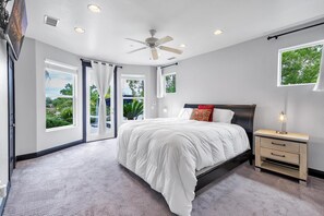 5 slaapkamers, een strijkplank/strijkijzer, wifi, beddengoed