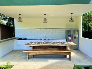 Restauration en plein air