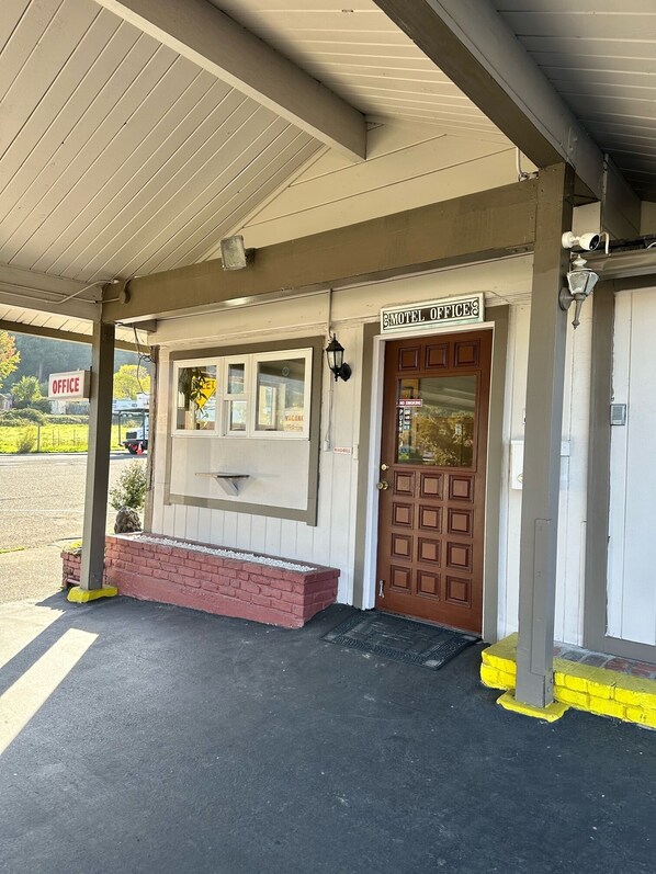 Fassade der Unterkunft