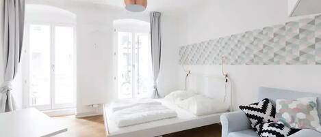 1 sovrum, strykjärn/strykbräda, wi-fi och sängkläder