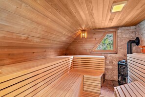 Sauna - Apartment Talblick with Shared Garden, Balcony and Wi-Fi (Gengenbach)